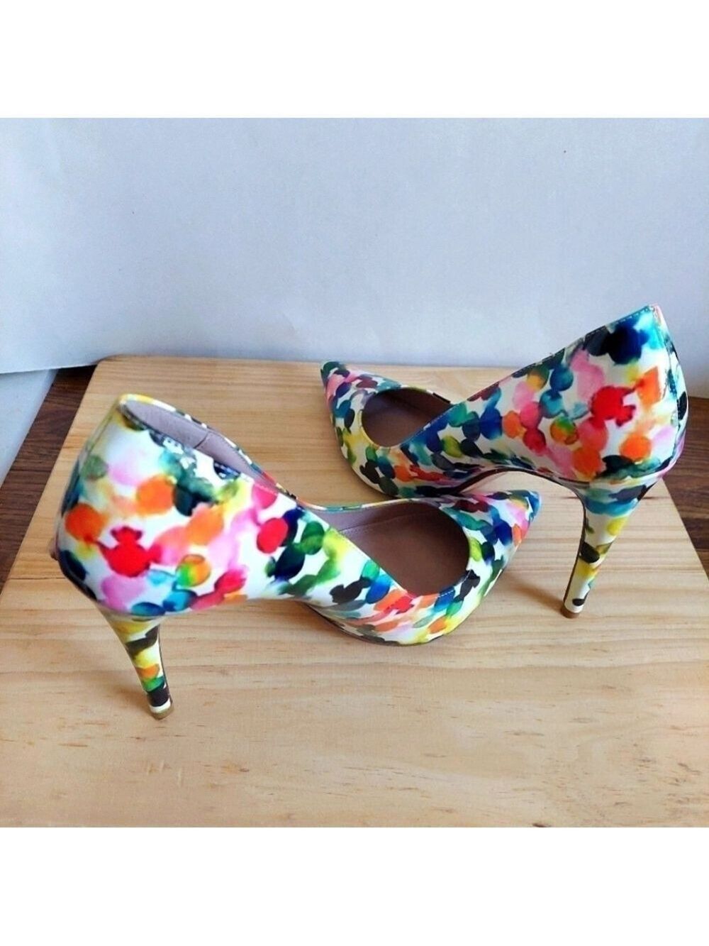 Dune London High Heeled Colour Splash Shoes Size 40 UK (size 9 US)